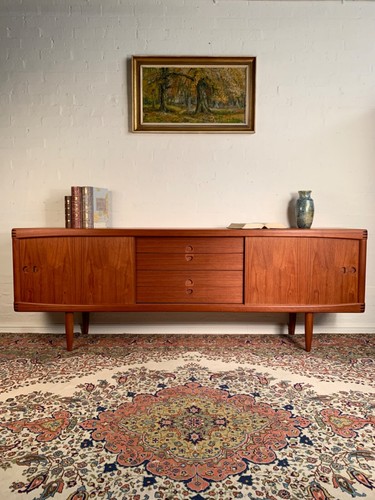 Teak sideboard klein - teak, h.w.