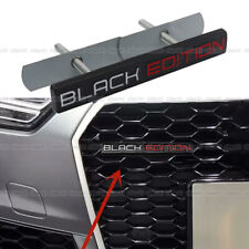 3D Metal Grille Red & Black