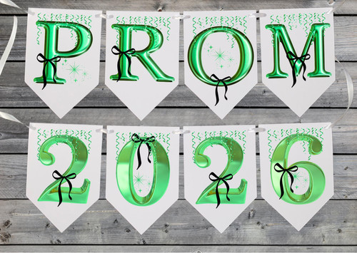 Prom 2026 banner - prom, banner: