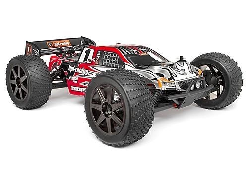 Hpi clear trophy truggy body - trophy,