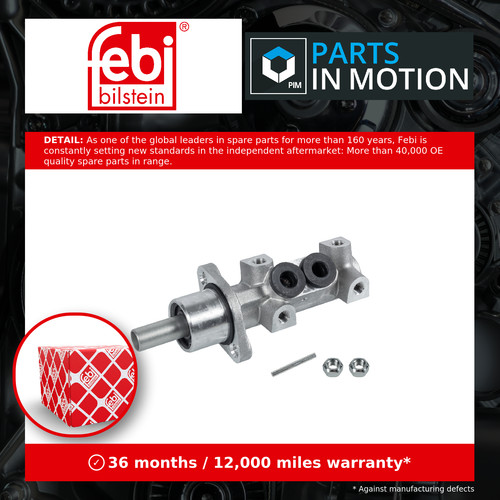 Brake master cylinder - master, 109435
