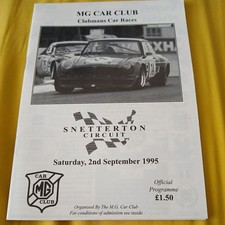 MG Car Club Clubmans Car Races
