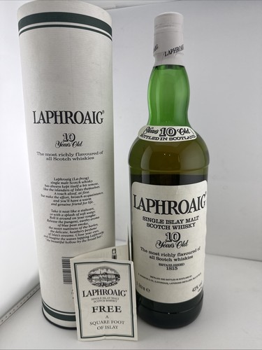 Vintage laphroaig year - 10, old