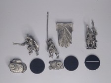 Warhammer LOTR- 3x Uruk Hai Command. Metal.