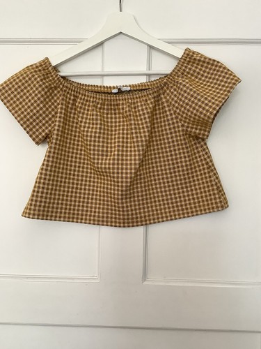 Zara mustard black - , gingham