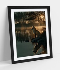 BEAUTIFUL FOX SITTING BY