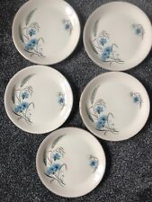 Alfred Meakin England Plates x5 Width 23 cm.