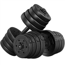 30kg Dumbbell Sets Adjustable Dumbbell Weights Lifting Training Home Gym Used