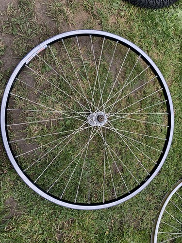 Retro mtb front wheel - mtb,