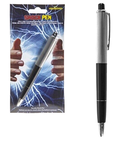 Electric shock pen - pen, jokes