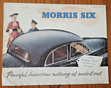 Morris Six Saloon Foldout