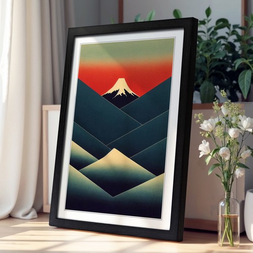 Japanese mountains bauhaus - japanese,