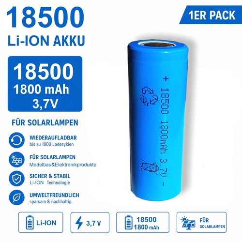 18500 1800 mah li ion - 1800,