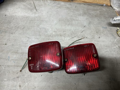 Classic car rear - , lights