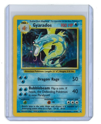 Pokémon gyarados base set - gyarados,