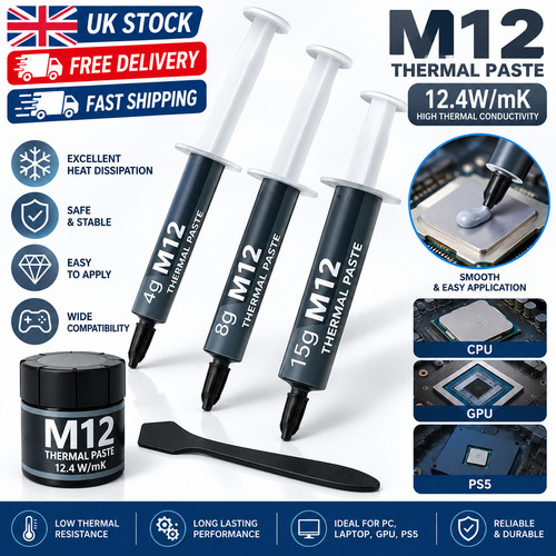 Thermal paste - 12.4w/mk,