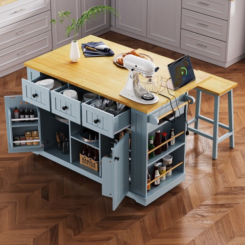 Large kitchen island drop - w,