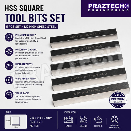 Pcs set hss square - hss, lathe