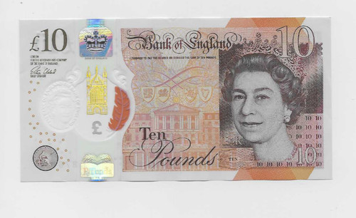 Cleland ten pound note - cleland,