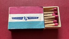 Rare Promotional Triumph Matchbox Original 1960s RARE Stanpart GT6 Spitfire NOS