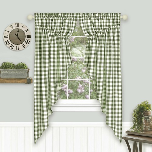 Farmhouse plaid gingham check - farmhouse,