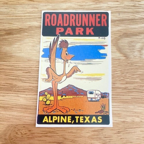Roadrunner park alpine tx - roadrunner, park,