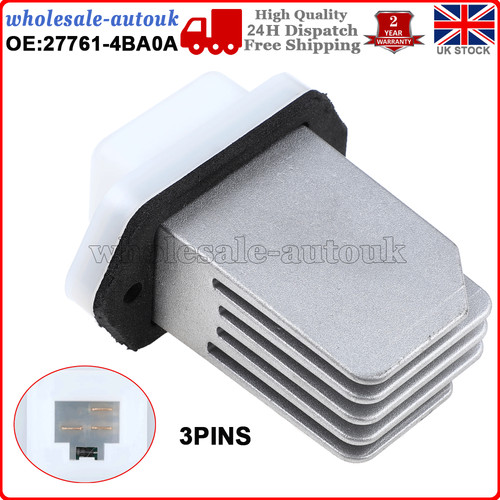 Heater blower motor resistor - heater,