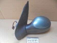 PEUGEOT 206 2002-2009 PASSENGER ELECTRIC DOOR MIRROR GREEN KRV ,BLACK PLUG TYPE