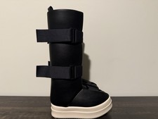 Rick Owens Black Splint Boots