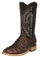 Mens Brown Crocodile Alligator