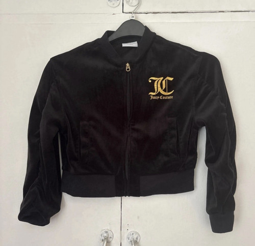 Juicy couture black velour - couture,