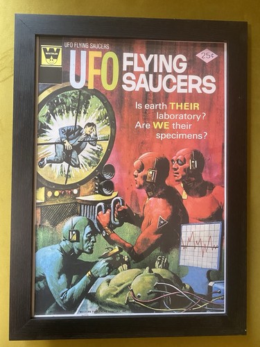 Retro framed ufo - retro,