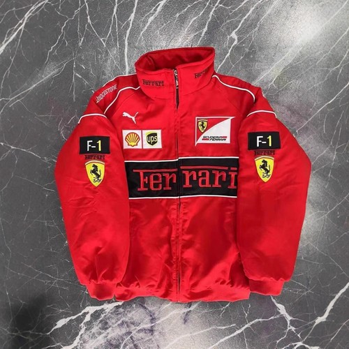 Ferrari racing jacket retro