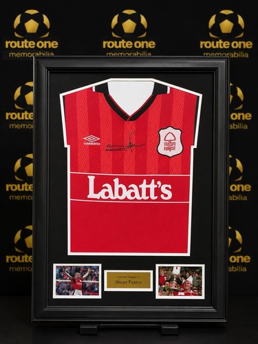 Signed stuart pearce rare - pearce,