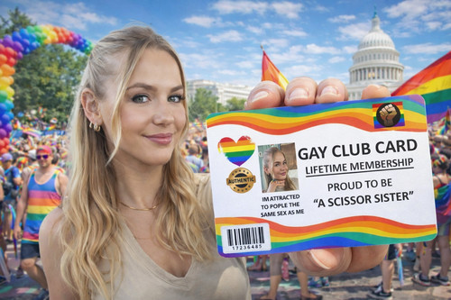 Proud gay card funny - gay,