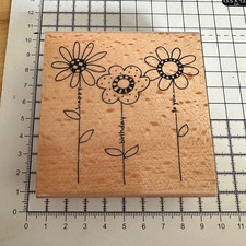 Stampendous birthday flowers