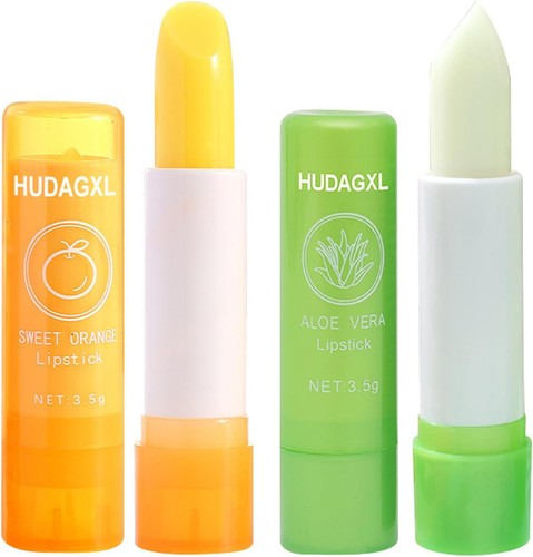 2pcs lip balm - set,, colour