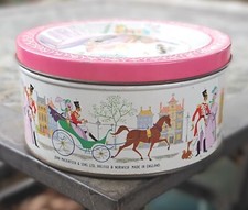 QUALITY STREET VINTAGE 1960s SWEET TIN CONTAINER JOHN MACKINTOSH ORIGINAL