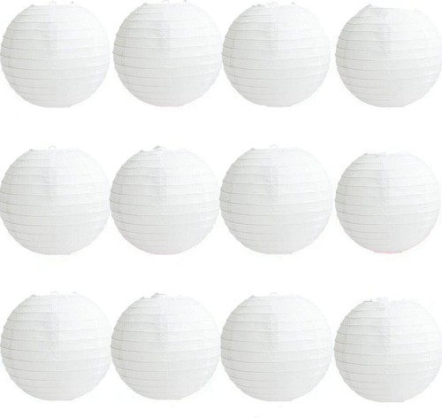 12pcs paper lantern - paper,
