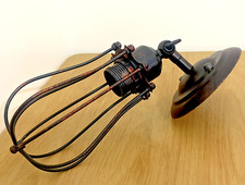 Luling Industrial Wall light Sconce Vintage Lighting Adjustable Lamp Rustic Rust