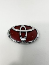 Toyota Red Oval Emblem Badge