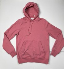 Helmut Lang Jeremy Deller Pink Hoodie Men’s XS oversized Sweatshirt Reversible