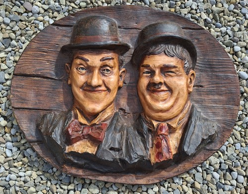Vintage laurel hardy wall - vintage,