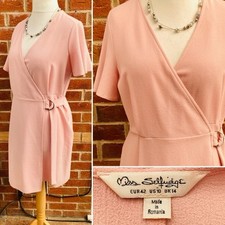 Miss Selfridge Peach Wrap