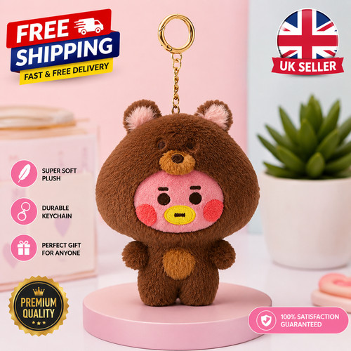 Cute kawaii plush keychain - kawaii,