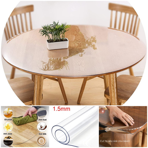 Round transparent pvc - round, 1.5mm