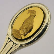 SOLID STERLING SILVER PUFFIN