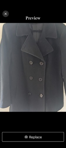 Anne klein double - anne, breasted