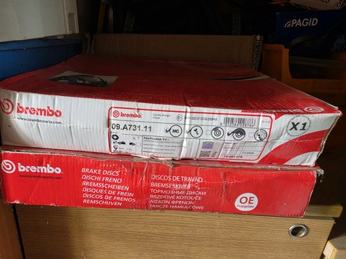 Brembo front disc brake set - brembo,