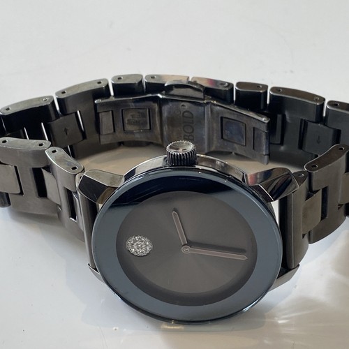 Movado bold 36mm black - bold, ceramic